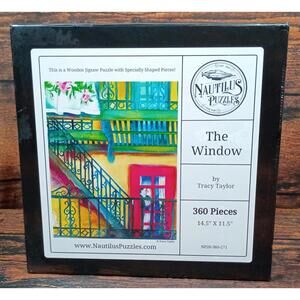 Nautilus Wooden Jigsaw Puzzle - The Window by Tracy Taylor - 360 Pieces
